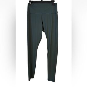 EVERLANE Perform Leggings Pine Green Large L Regular Pants 28" Inseam Workout